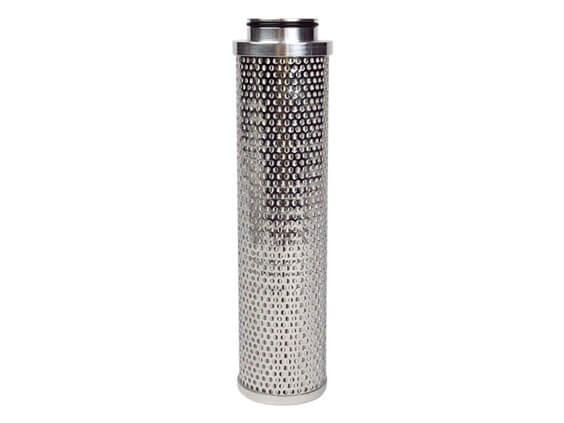 Paper Air Filter With Lined Mesh 68x263