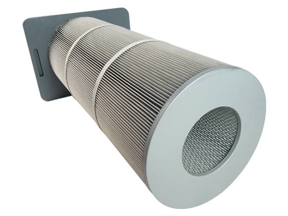 With Flange Pleated Dust Air Filter Cartridge