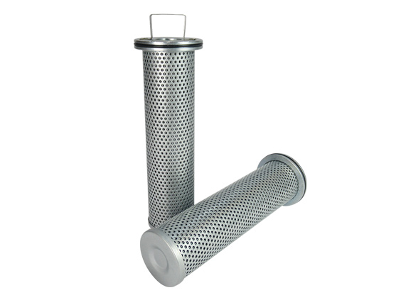 Basket oil filter