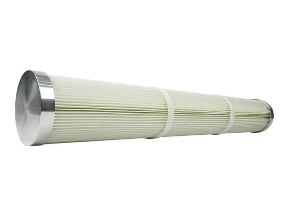 Custom Polyester Fabric Air Filter Element 133x936