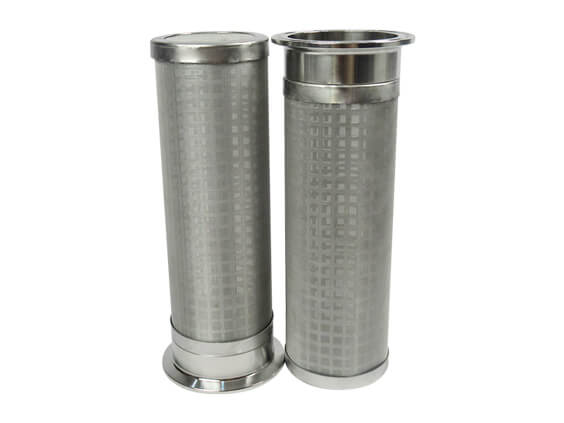 Huahang 304 Stainless Steel Mesh Filter Element 77x200