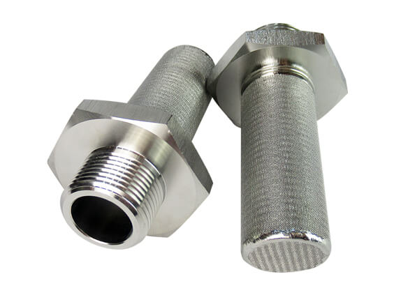 Huahang External Thread Sintered Filter Element