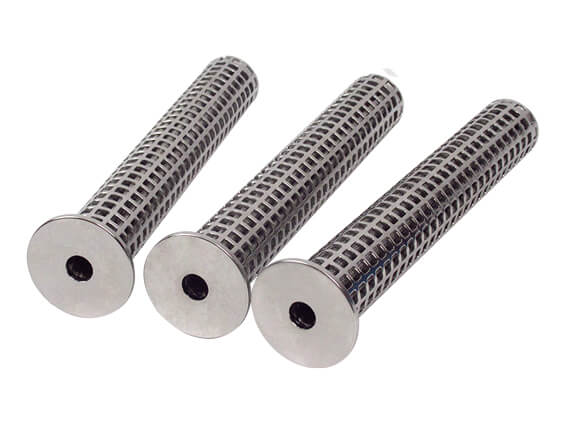 10μm 316L Polymer Melt Filter Element 45x203