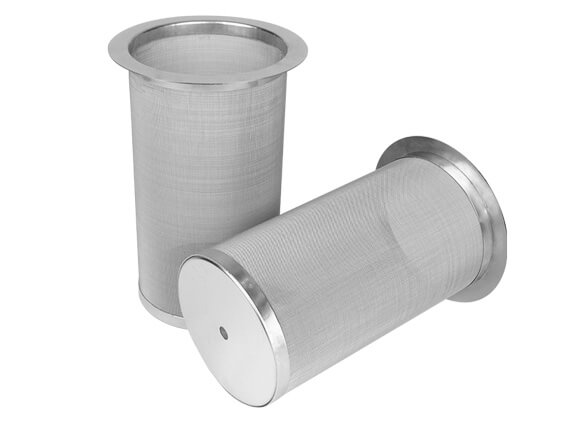 304 Stainless Steel Basket Filter Element 148x220