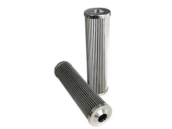 304 Stainless Steel Wire Mesh Pleeated Oil Filter Element