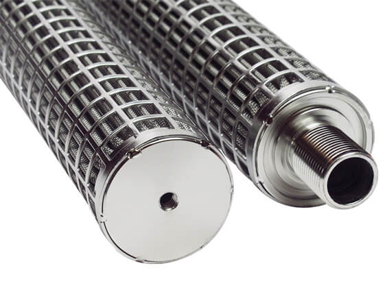 5μm 304 Stainless Steel Candle Filter Element 42x750