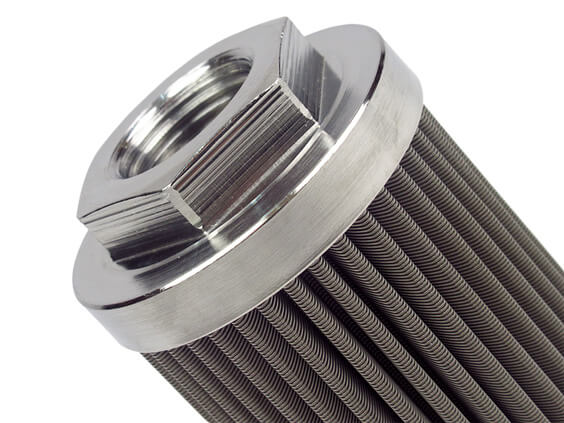 50μm 316 Stainless Steel Mesh Oil Filter Element