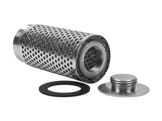 Gas Liquid Mesh Stainless Steel Oil Filter Element 45x103