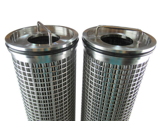Pleated Candle Stainless Steel Filter Cartridge