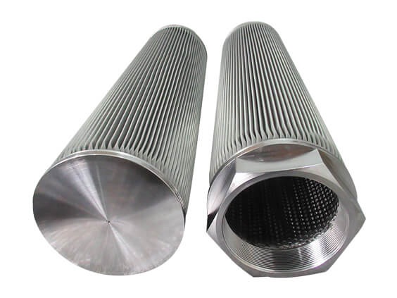 Pleated Metal Melt Filter Element