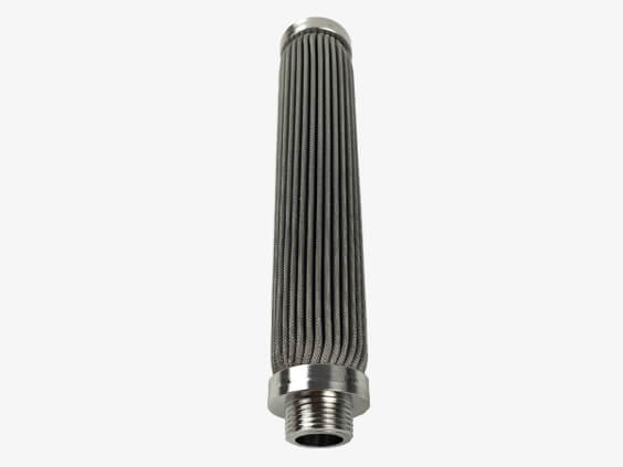 SS Pleeated Candle Oil Filter Element