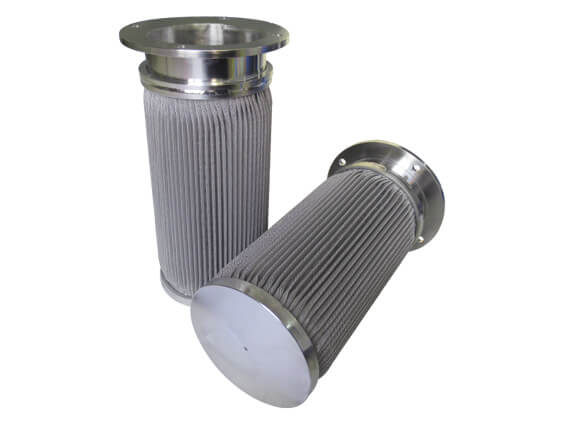 Pleated Wire Mesh Welded Filter Element