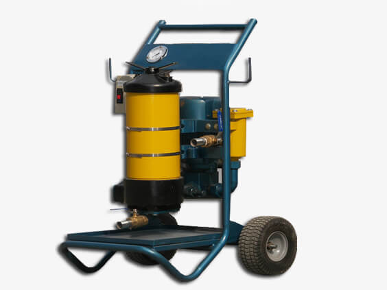 Portable Oil Filter Cart