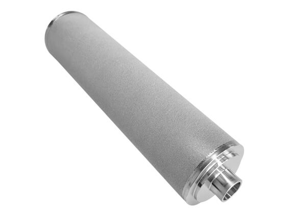 2μm Stainless Steel Sintered Powder Filter 65x291