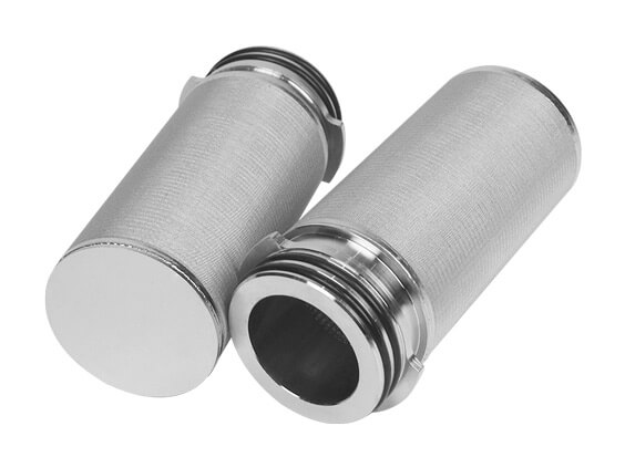 20μm Sintered Mesh Filter Element 60x140