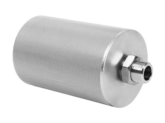 5μm 304 Sintered Mesh Filter Element 100x150