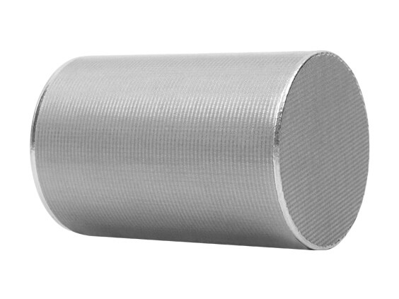 5μm 304 Sintered Mesh Filter Element 100x150