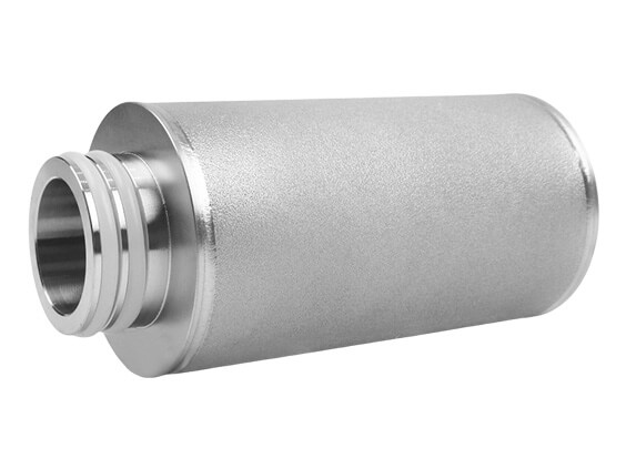 5μm 316L Stainless Steel Sintered Powder Filter Element 70x152