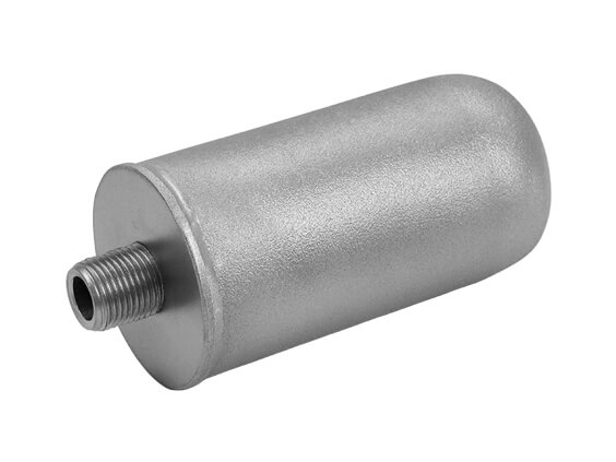 5μm External Thread Sintered Powder Filter Element 50x115