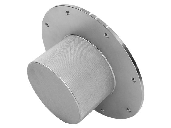5μm Flange Sintered Mesh Filter Element 280x108