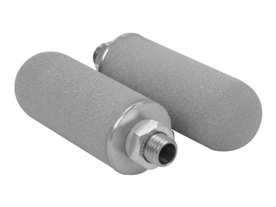 5 Inch TItanium Sintered Powder Filter Element 50x125