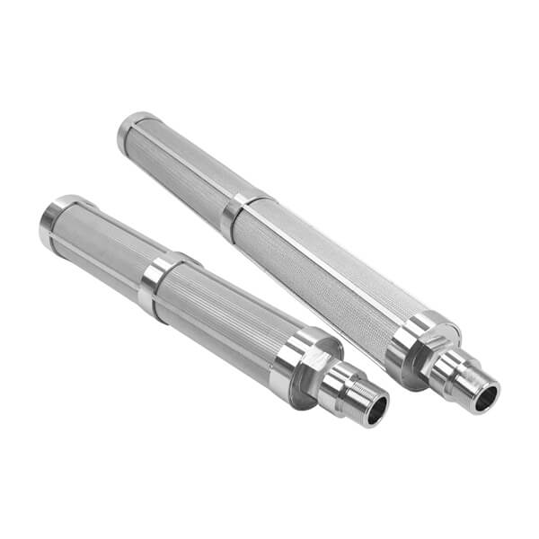 External Thread Sintered Mesh Filter Element 66x410 66x610