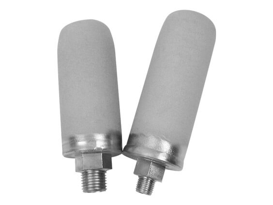 External Thread Titanium Sintered Powder Filter 30x93 30x90