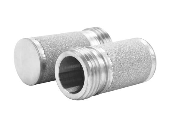 G½ External Thread Titanium Sintered Powder Filter Element