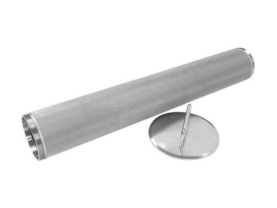 Inner Thread Sintered Mesh Filter Element 154x648