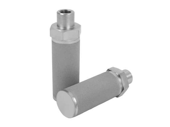 Inner Thread Sintered Powder Filter Element 30x70