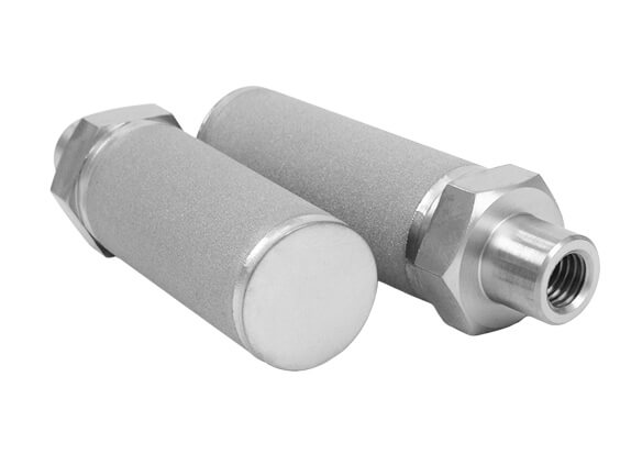 Inner Thread Sintered Powder Filter Element 30x70