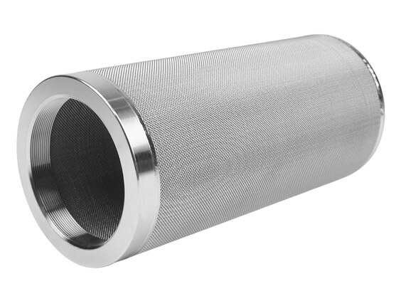 M60x1 Inner Thread Sintered Mesh Filter Element