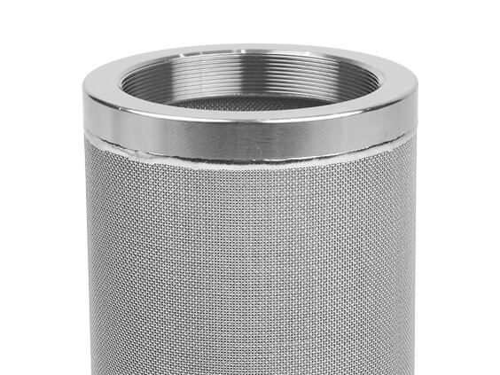 M60x1 Inner Thread Sintered Mesh Filter Element
