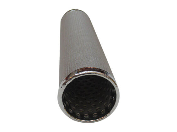 Sintered mesh filter element