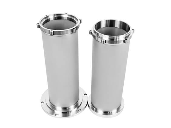 Flange Sintered Powder Filter Element 140x260