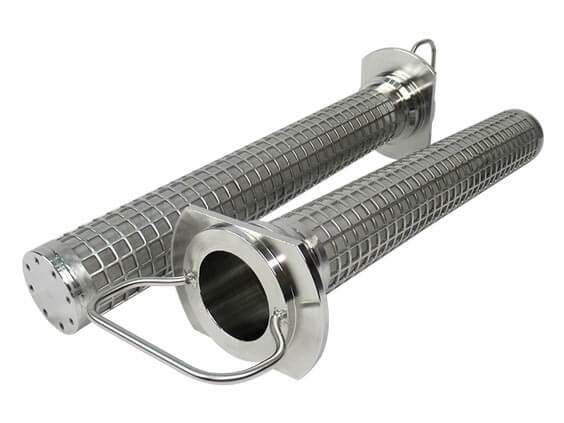 Stainless Steel Basket Oil Filter Element 130x540